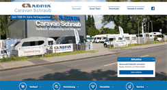 Desktop Screenshot of caravan-schraub.de